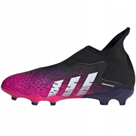 Scarpe da calcio Adidas Predator Freak.3 Ll Fg Jr FW7529 multicolore rosa 1