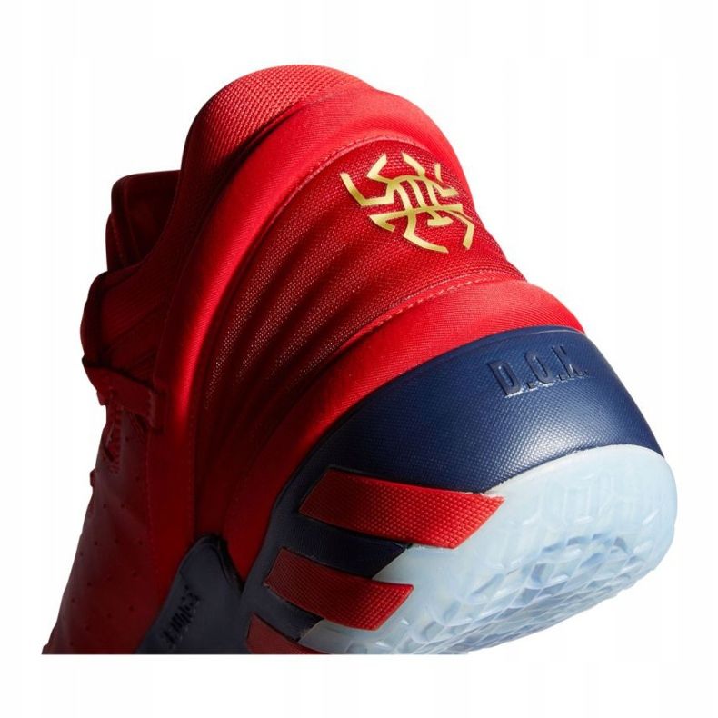Scarpa da basket Adidas DON Issue # 2 M FX6519 multicolore rosso 2