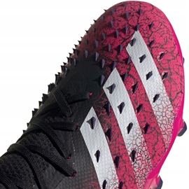 Scarpe da calcio Adidas Predator Freak.2 Fg S42981 multicolore rosa 2