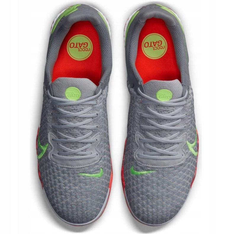 Scarpe da calcio Nike React Gato Ic M CT0550 ['verde'] grigio 1