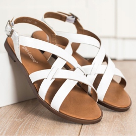 Sandali casual Sergio Leone bianco 2