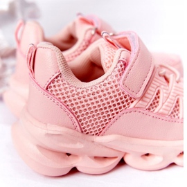 Sneakers Da Bambino Con Suola Illuminata A Led Rosa So Cool! 3