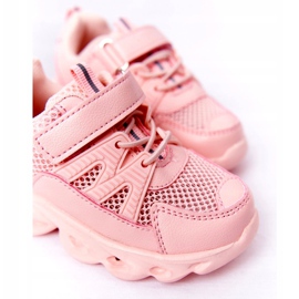 Sneakers Da Bambino Con Suola Illuminata A Led Rosa So Cool! 2