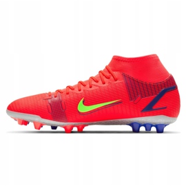 Nike Superfly 8 Academy Ag M CV0842-600 scarpe da calcio multicolore rosso 1
