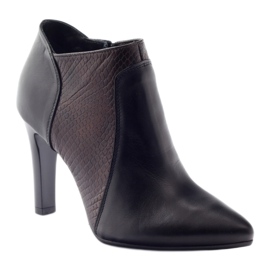 Stivali neri Espinto 107/30 da donna nero multicolore 1