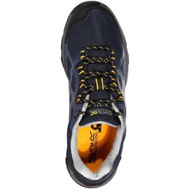 Regatta Regata Kota Low M RMF489 21 scarpe nero blu navy arancia 1