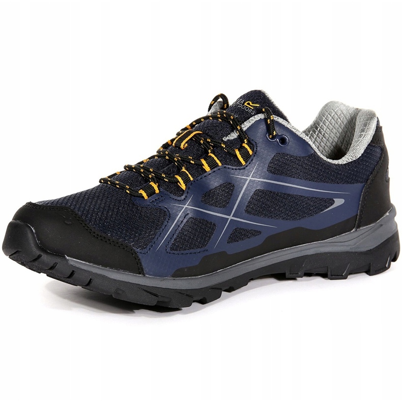 Regatta Regata Kota Low M RMF489 21 scarpe nero blu navy arancia 2