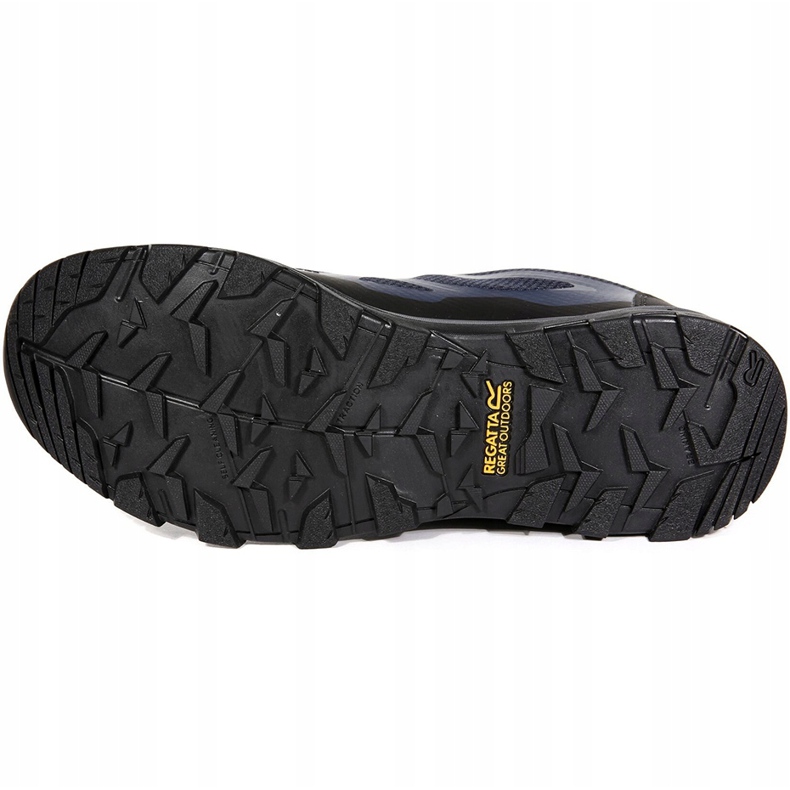 Regatta Regata Kota Low M RMF489 21 scarpe nero blu navy arancia 4
