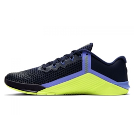 Scarpa da allenamento Nike Metcon 6 W AT3160-400 nero multicolore verde 1
