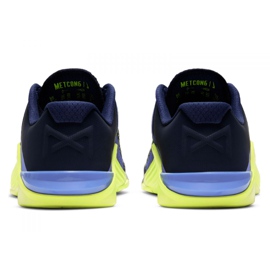 Scarpa da allenamento Nike Metcon 6 W AT3160-400 nero multicolore verde 2