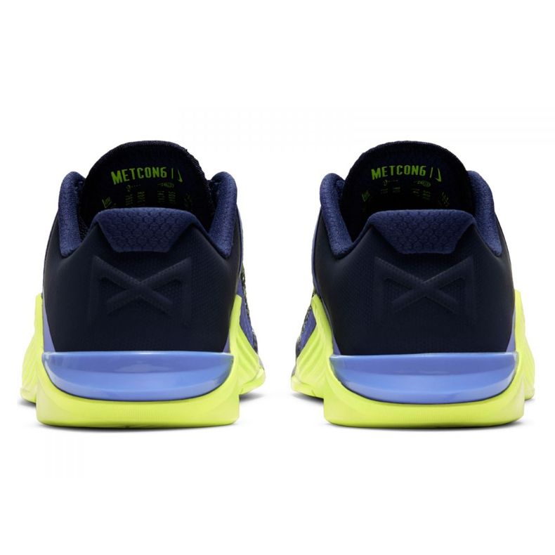 Scarpa da allenamento Nike Metcon 6 W AT3160-400 nero multicolore verde 2