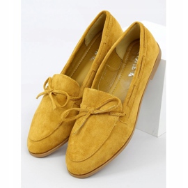 Mocassini classici da donna senape 3394 Giallo 1