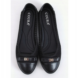 Ballerine nere traforate 1378 Black nero 1
