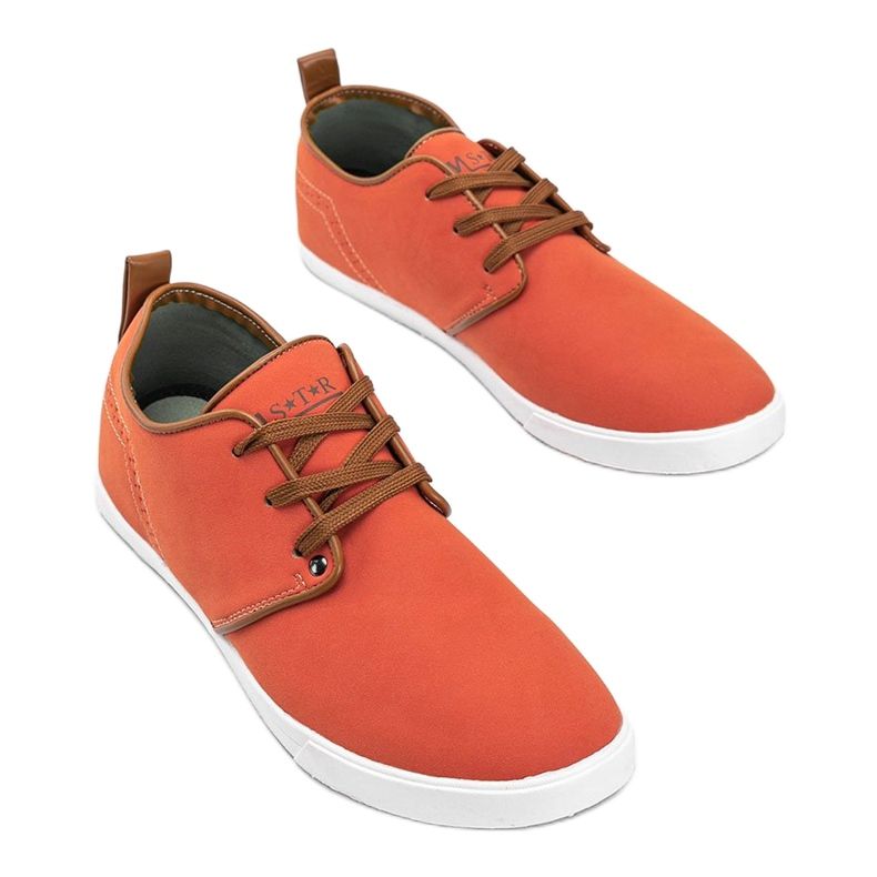 Sneakers uomo Adrianos arancioni arancia 1