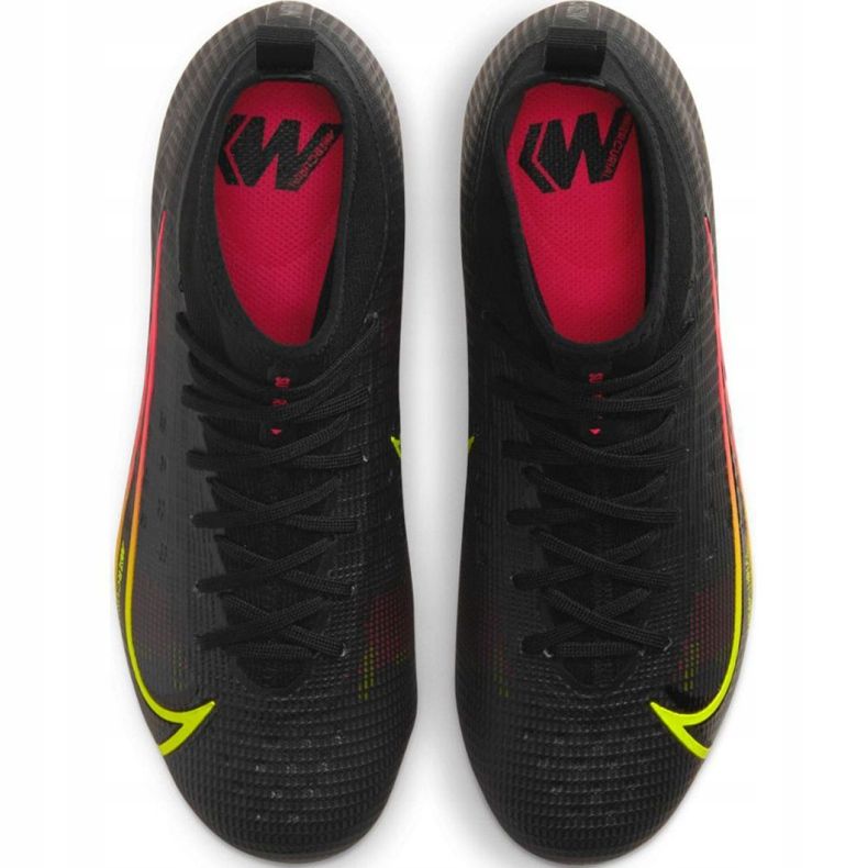 Nike Mercurial Superfly 8 Pro Fg Jr CV0804 090 scarpe da calcio multicolore nero 1