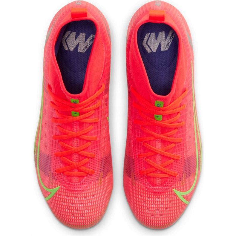 Nike Mercurial Superfly 8 Pro Fg Jr CV0804 600 scarpe da calcio arancia arancia 1