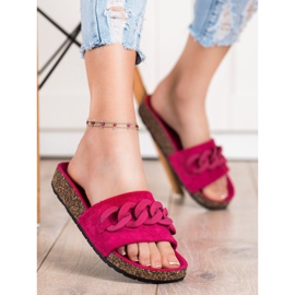 SHELOVET Pantofole alla moda con ornamento arancia 1