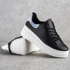 SHELOVET Scarpe da ginnastica comode nero 1