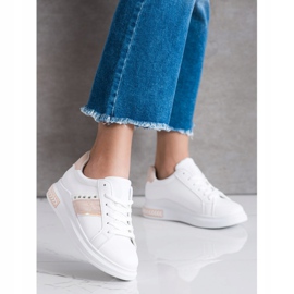 SHELOVET Scarpe da ginnastica bianche bianca 1