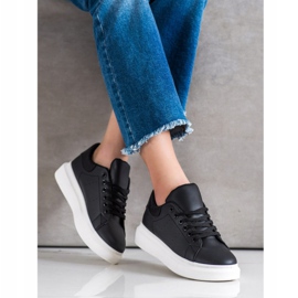 SHELOVET Scarpe da ginnastica classiche nero 2