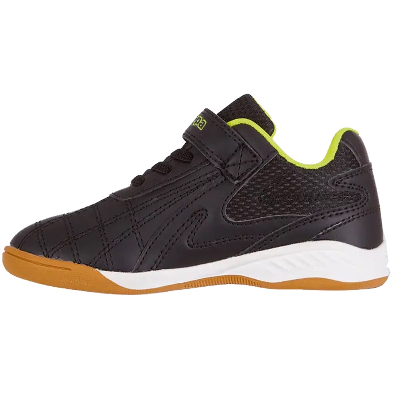 Kappa Furbo K scarpe bambino nero e giallo 260776K 1140 1