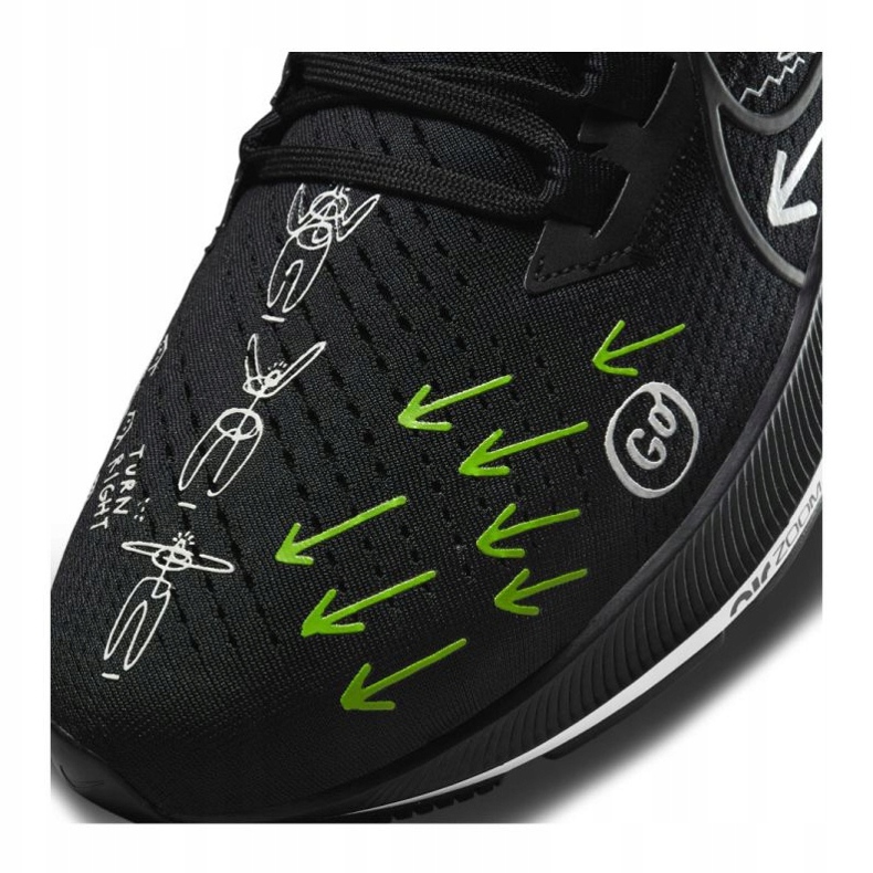 Scarpa Nike Air Zoom Pegasus 38 M DM3274-001 nero 2