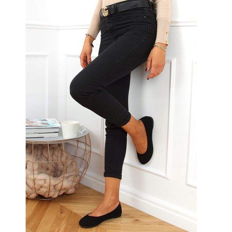 Ballerine da donna nere JX38 Black nero 1