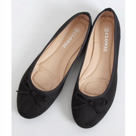 Ballerine in camoscio nero 9F116 Black 1