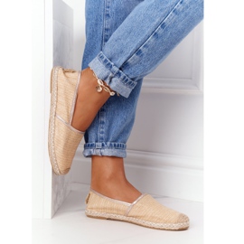 Espadrillas Su Suola In Paglia Lu Boo Beige 2