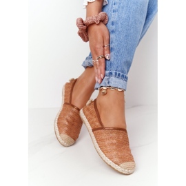 Espadrillas Su Paglia Lu Boo Suola Marrone 2