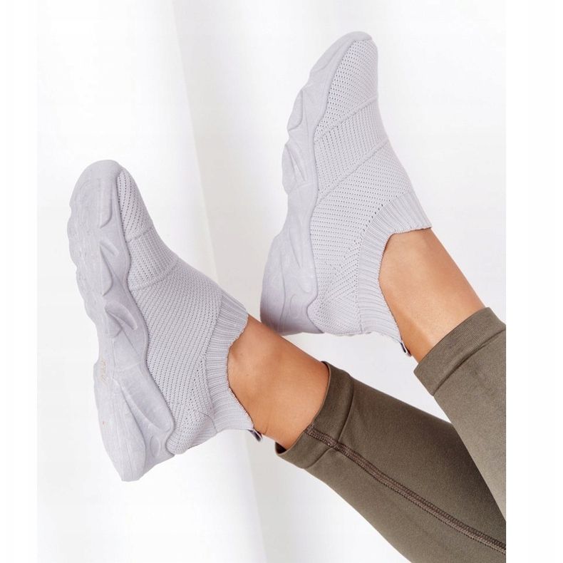 PS1 Scarpe sportive da donna Slip-on Grey Yoga Class grigio 1