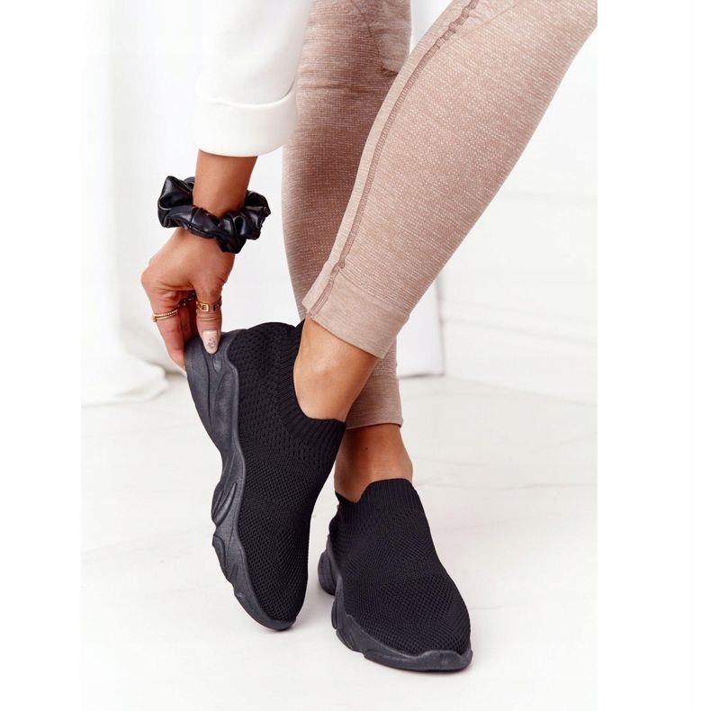 PS1 Scarpe sportive da donna Slip-on Black Yoga Class nero 2