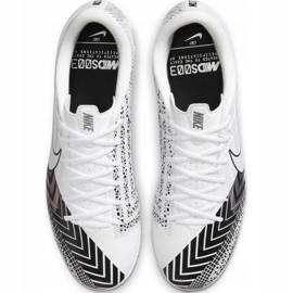 Scarpa da calcio Nike Mercurial Vapor 13 Academy Mds Tf M CJ1306 110 bianco, bianco, nero bianca 1