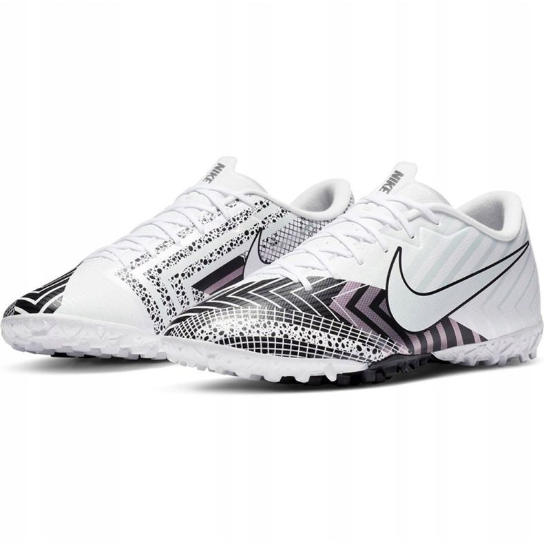 Scarpa da calcio Nike Mercurial Vapor 13 Academy Mds Tf M CJ1306 110 bianco, bianco, nero bianco 2
