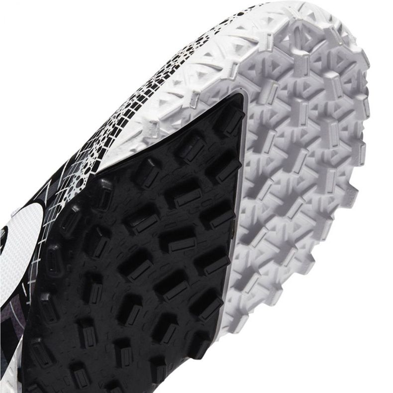 Scarpa da calcio Nike Mercurial Superfly 7 Academy Mds Tf Jr BQ5407 110 bianco, bianco, nero bianca 2