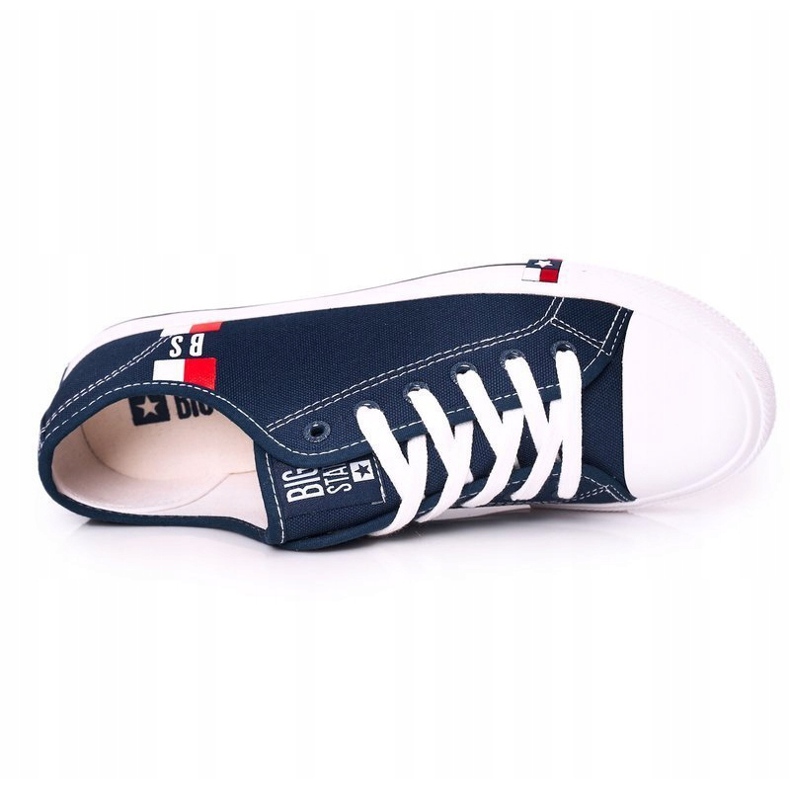 Sneakers uomo Big Star HH174326 blu navy 1