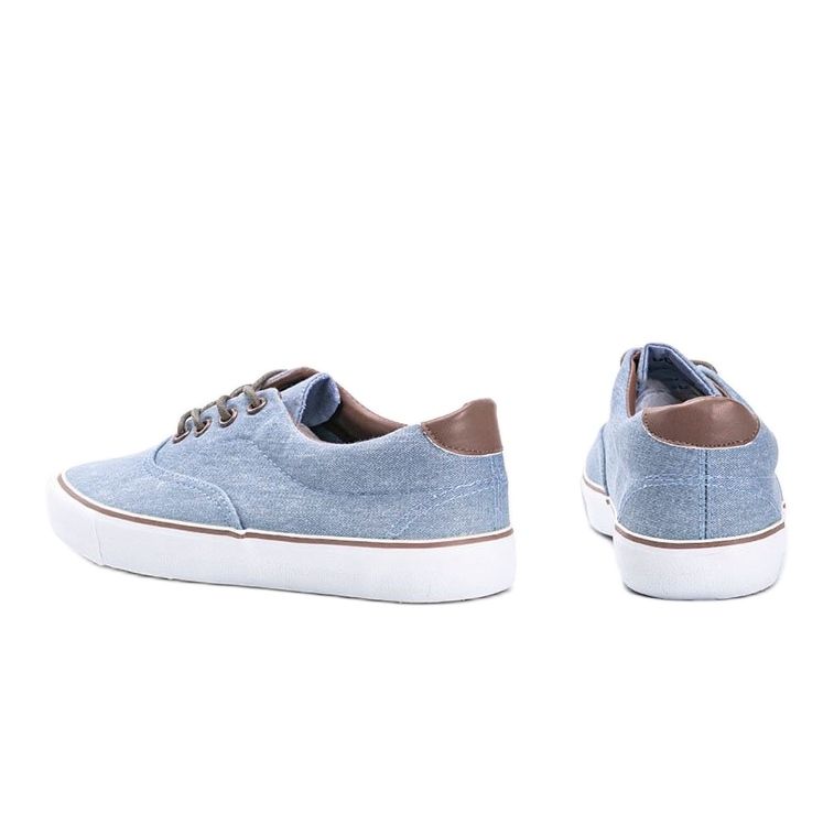 Sneakers da donna blu Manhattan 1