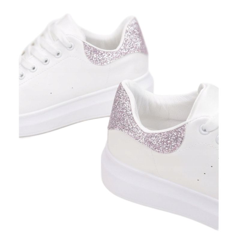 Vices Morse XY2666-83-bianco / rosa bianca 1