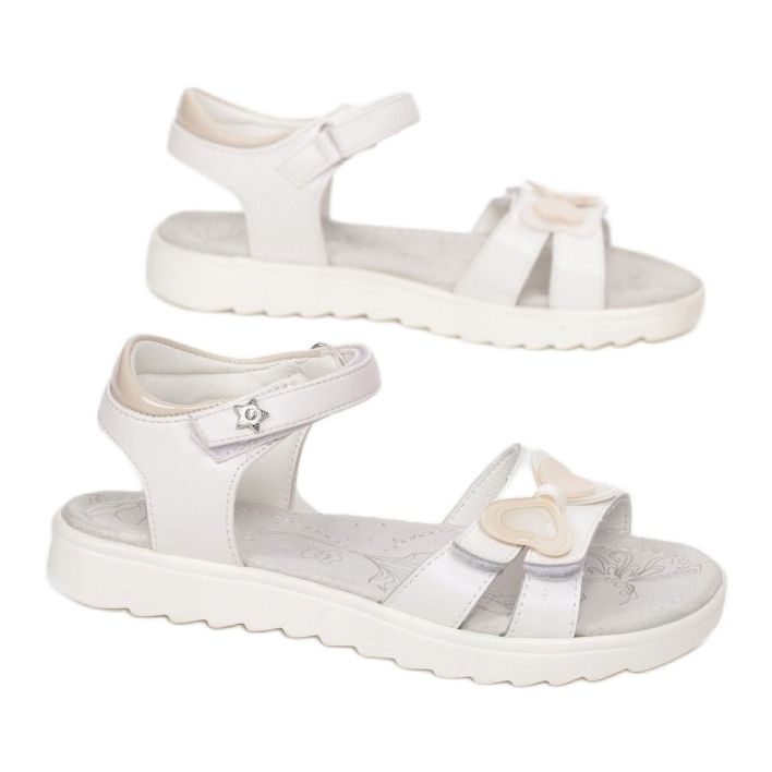 Vices Morse B-3156-392-bianco/beige bianca 1