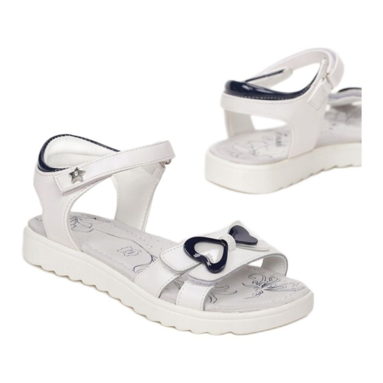 Vices Morse B-3156-101-bianco / blu bianca 1