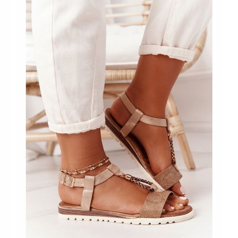 PE1 Sandali piatti Willow rame da donna 1