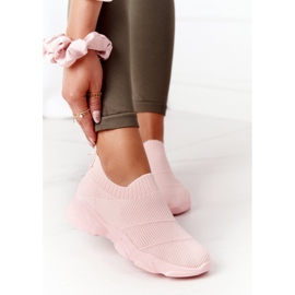 PS1 Scarpe sportive da donna Slip-on Pink Yoga Class rosa 2