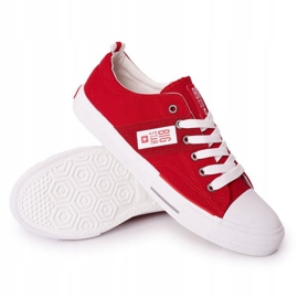 Sneakers rosse da uomo Big Star HH174040 rosso 3