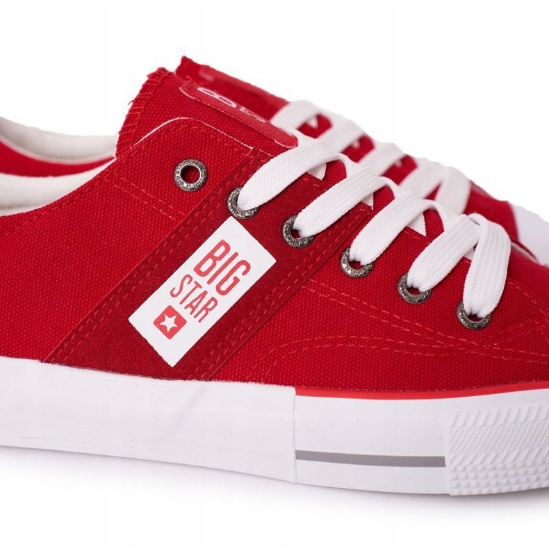 Sneakers rosse da uomo Big Star HH174040 rosso 4