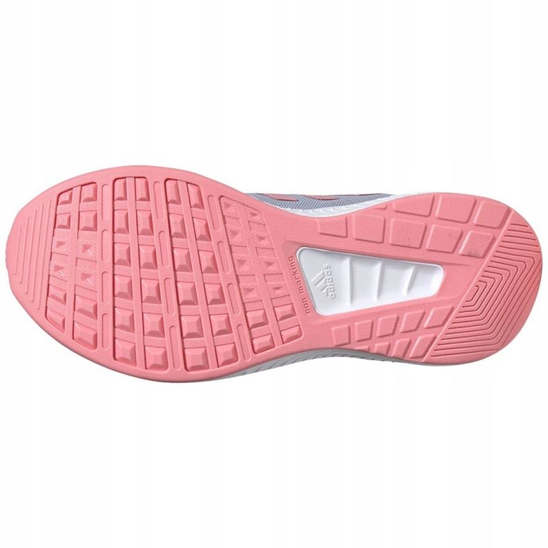 Adidas Runfalcon 2.0 K scarpe bambino grigio-rosa FY9497 2