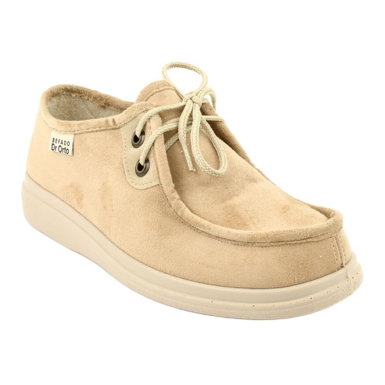 Scarpe da donna Befado pu 871D007 beige 1
