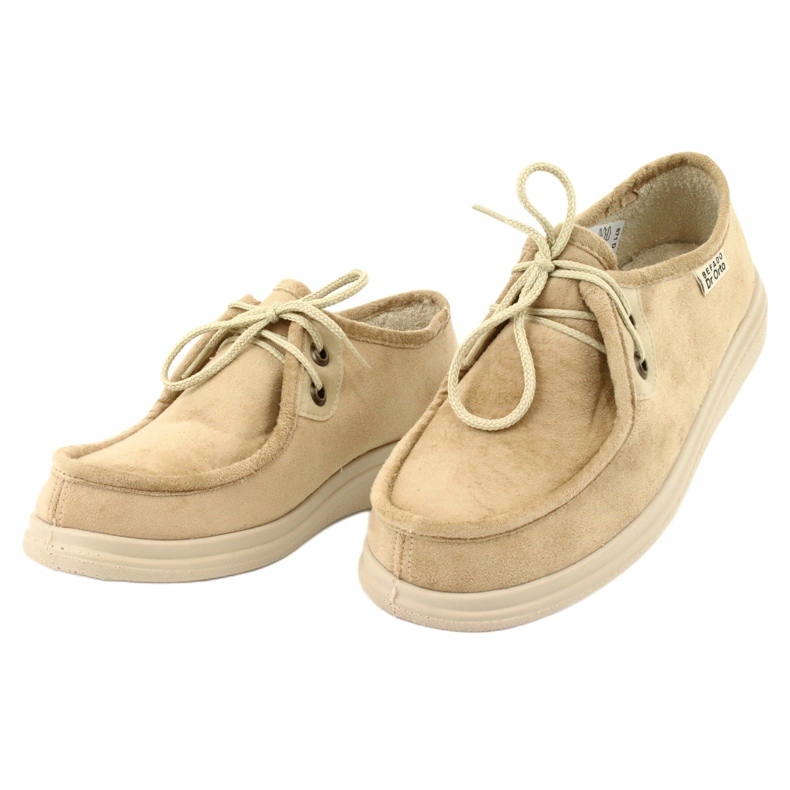 Scarpe da donna Befado pu 871D007 beige 3