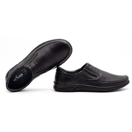 Olivier Scarpe slip-on da uomo 7053 nere nero 1