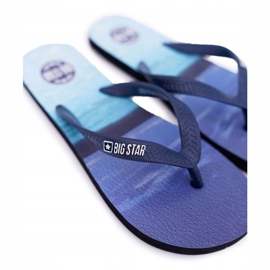 Pantofole da uomo Infradito Big Star DD174672 Blu 2