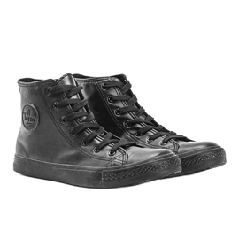 Sneakers nere da uomo Quatros nero 1